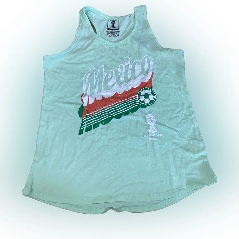 Kids FIFA World Cup Brasil Mexico Tank Top